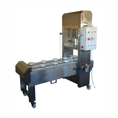 Semi-automatic cabbage destalking system