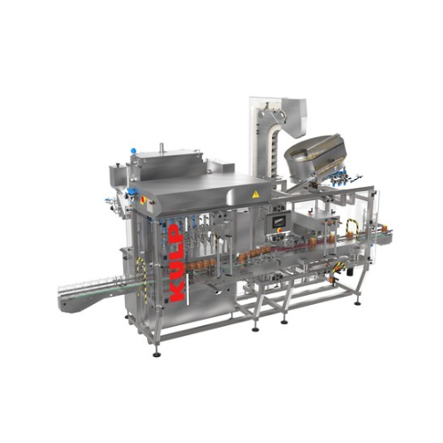 Volumetric filling and capping solution for liquids and viscous products