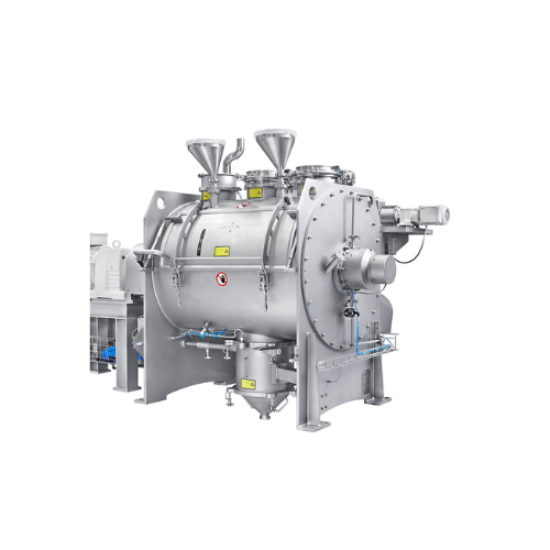 Hygienic mixer for batch operation
