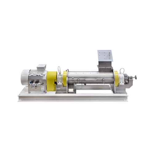 High-speed mixer for continuous high throughputs