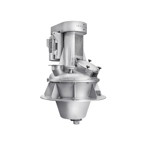 Wet mixer for viscous and paste-like products