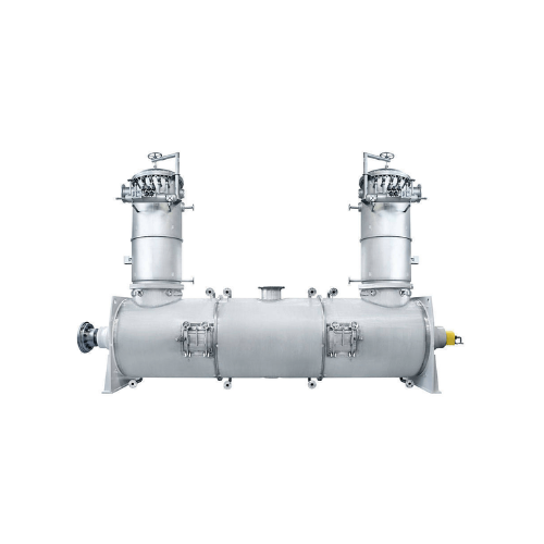 Vacuum paddle dryer for chemical and pharmaceutical applications