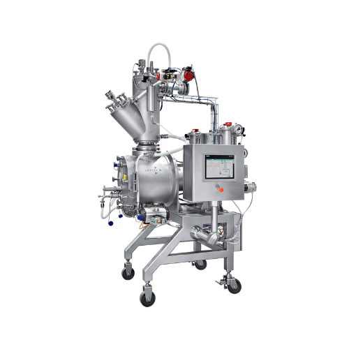 Vacuum paddle dryer for laboratory use