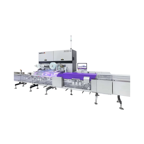 Horizontal flow wrap solution for chocolate bars