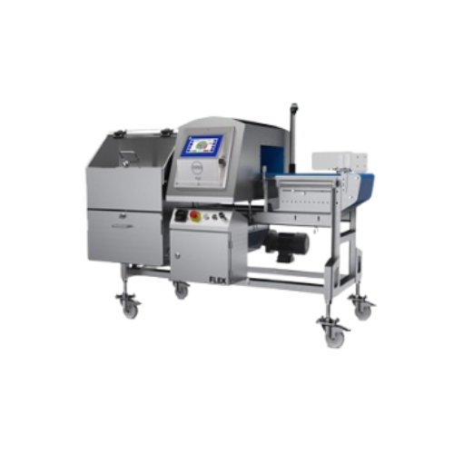 Metal detector conveyor system for food safety