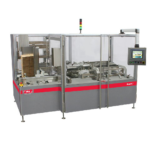Case packer for pharmaceutical and healthcare products