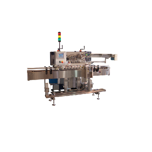 Outsert applicator for bottles and cartons