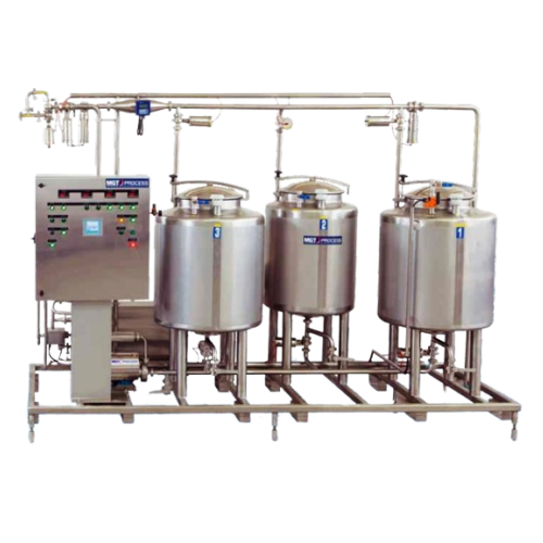 Cleaning-in-place (cip) systems for hygienic processing