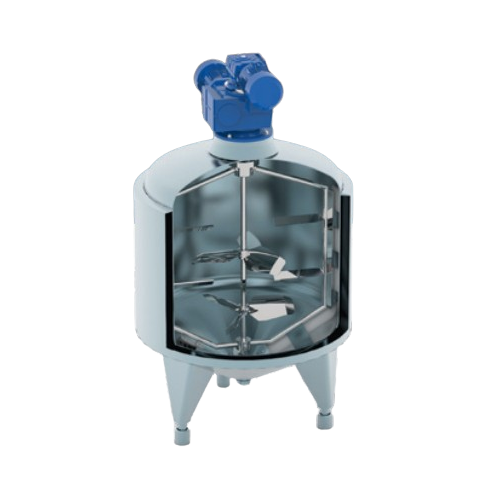 Stainless steel tanks for dairy processing