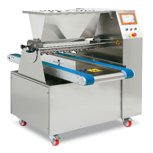 Rotating nozzle depositor for pastry production