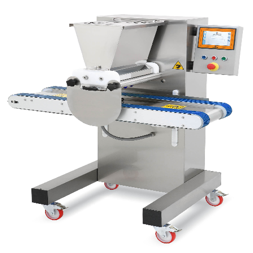 Depositing system for fixed deposited biscuits
