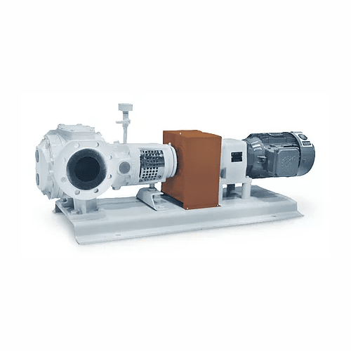 Chocolate pump for confectionery production