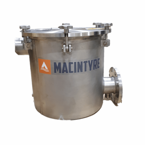 Chocolate Filter Inline chocolate filter for large particle removal - Making.com