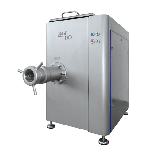 Industrial automatic grinder for pork shoulders and chilled material