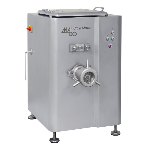 Industrial automatic mixer grinder for meat processing