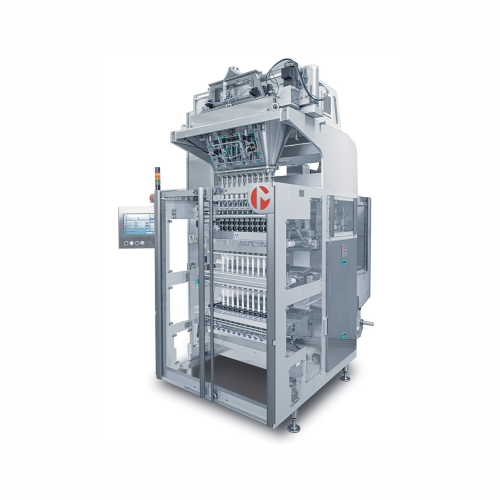 Stickpack filling and closing system for pharmaceutical powders