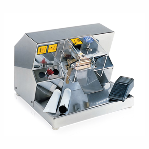 Metal tube crimping system