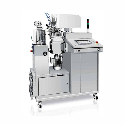 Vacuum turboemulsifier for small-scale production