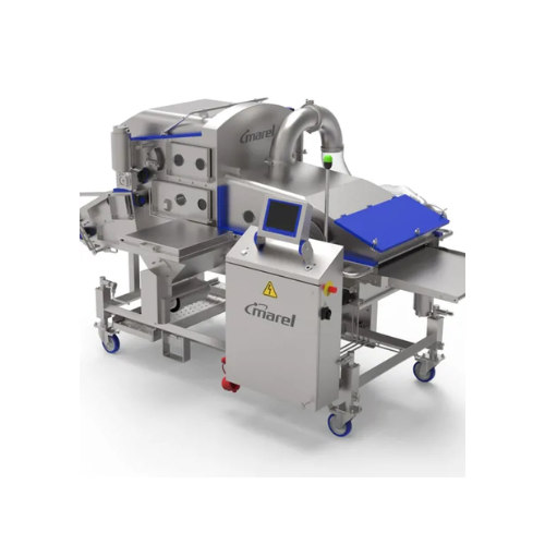 Flour applicator for convenience foods and snacks