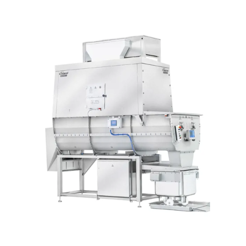 Automated flake ice storage solution