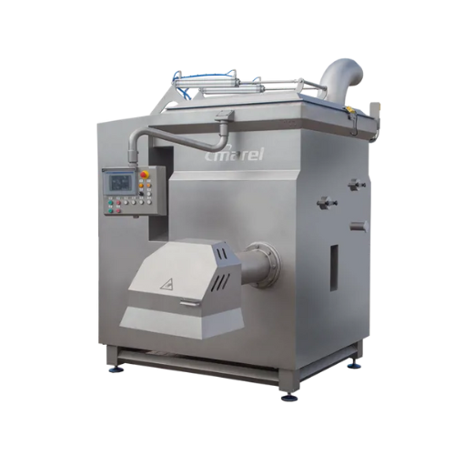 Industrial mixer-grinder for food processing