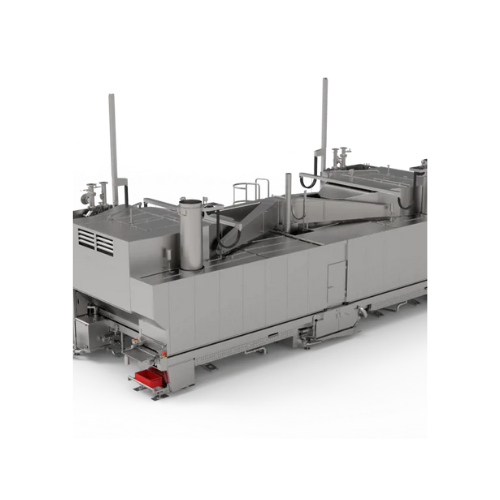 Modular industrial oven for high-yield food processing