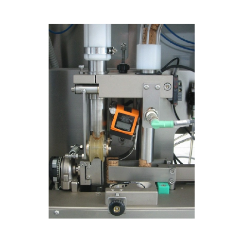 Optical recognition system for cork marking alignment