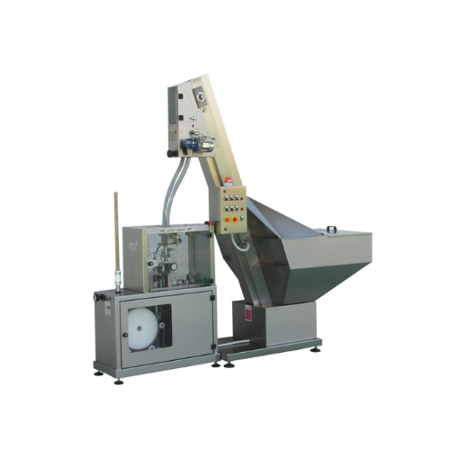 Cork feeders for medium to high production rates