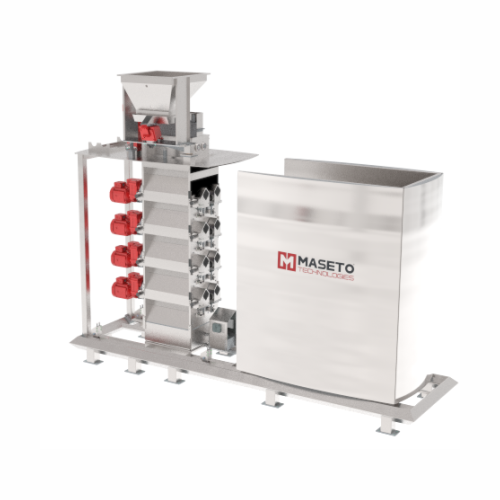 Nuts flour production system