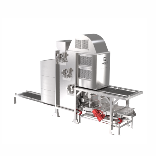 Industrial pistachio peeler
