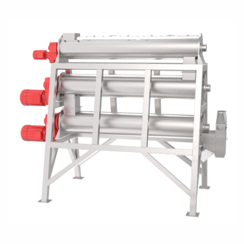 Sesame peeling system
