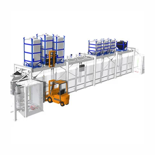 Flexible powder recipe formulation system