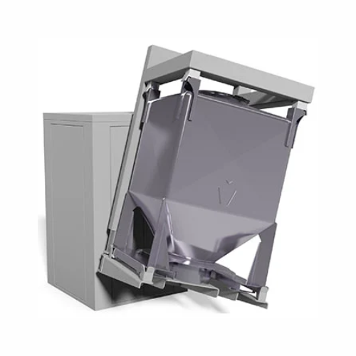 Ibc blender for industrial powder mixing