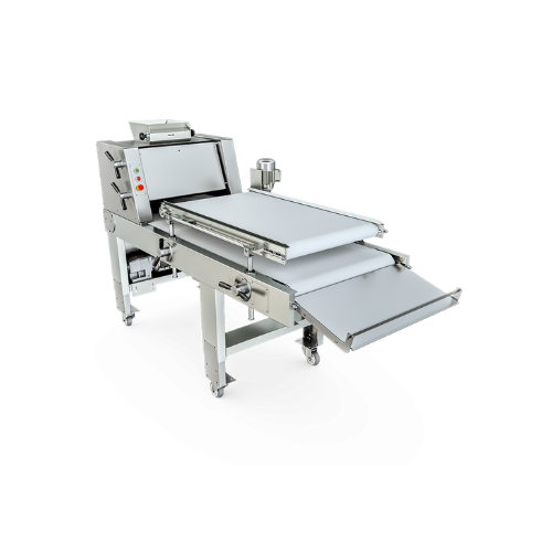 Industrial chocolate and dough sheeter