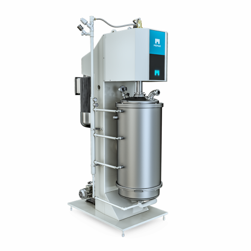 Continuous chocolate mill