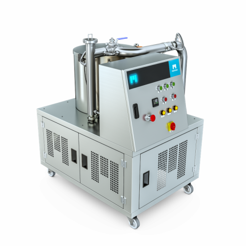 Laboratory type ball mill for chocolate and bakery applications