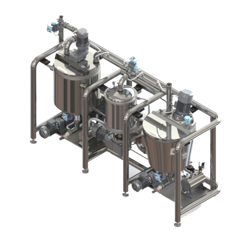 Fat slurry homogenization mill for chocolate processing