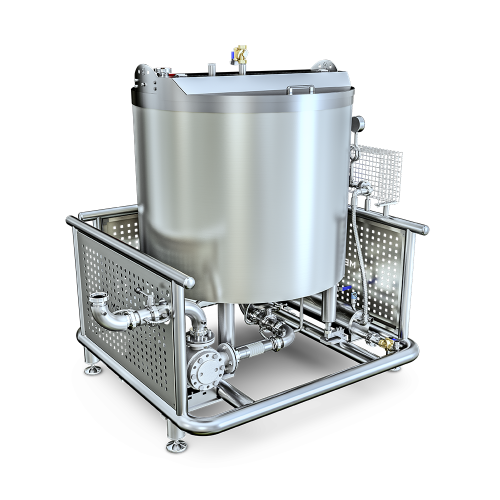 Invert sugar and glucose storage tank