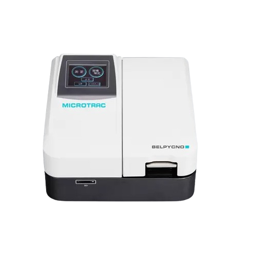 Gas pycnometer for true density measurement of solids and powders