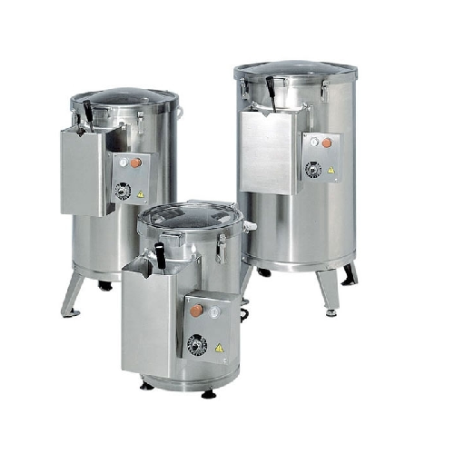 Automatic potato and carrot washer and peeler
