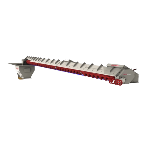 Sweep auger for flat bottom silos