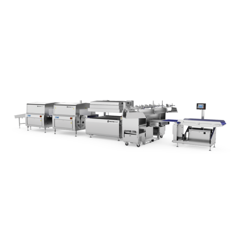 Vacuum packaging chamber for industrial products