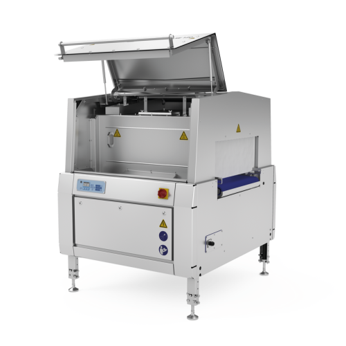 Industrial shrink and drying units for food products