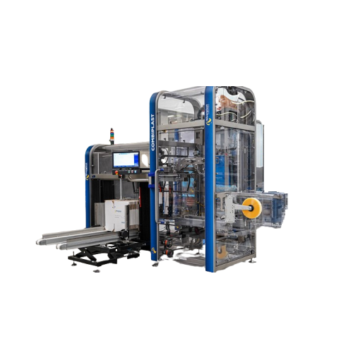 Case erecting and bag placing system