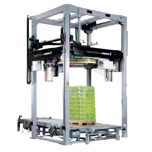 Fully automatic rotary ring wrapper