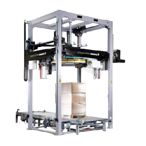 High-speed automatic rotary ring wrapper for stretch wrapping