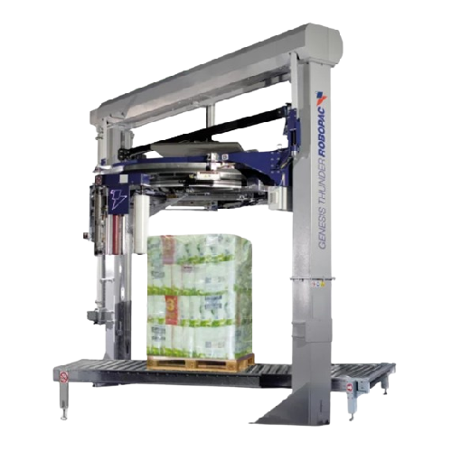 Fully automatic rotary ring wrapping solution