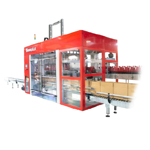 Pick and place cartoning solution for Hdpe bottles