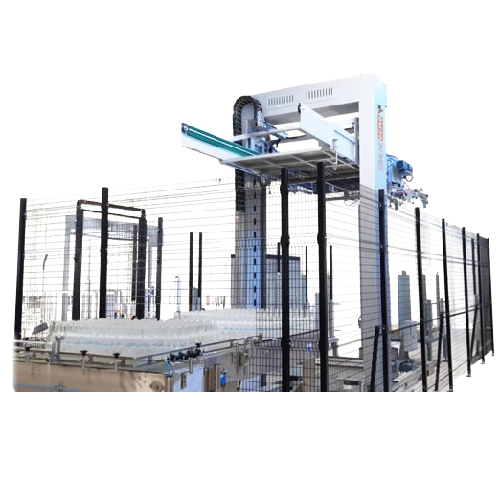 Depalletiser for loose containers and cases