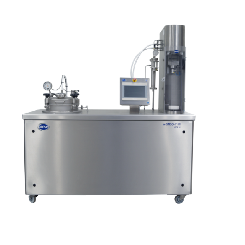 Carbonation and filling system for Pet and glass bottles